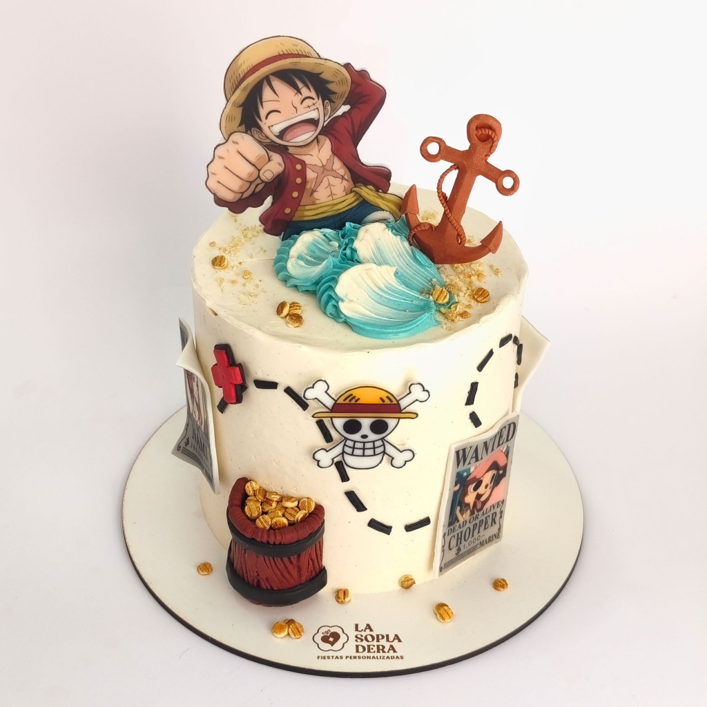 Tarta formada por capas de bizcocho y crema buttercream